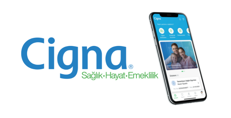  Cigna yeni mobil uygulaması ile tüm sigorta işlemlerini cebe sığdırıyor