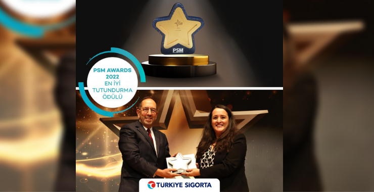  Türkiye Sigorta’ya PSM Awards’tan altın ödül