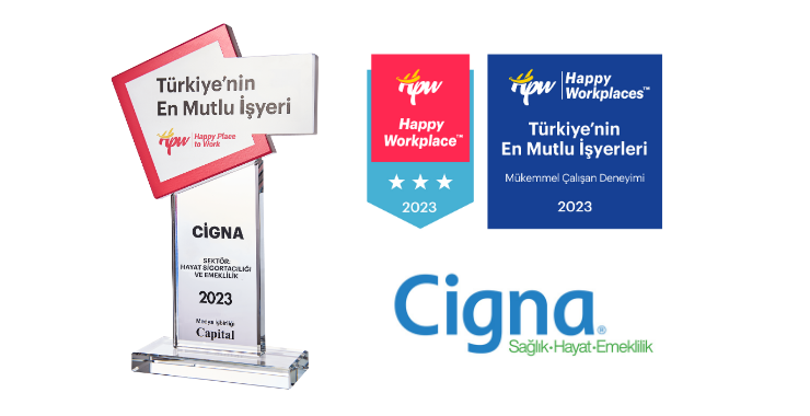  Cigna Türkiye’nin en mutlu iş yerlerinden biri seçildi