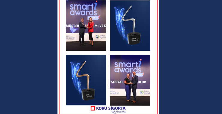 Smart-i Awards’ta Koru Sigorta’ya iki ödül birden