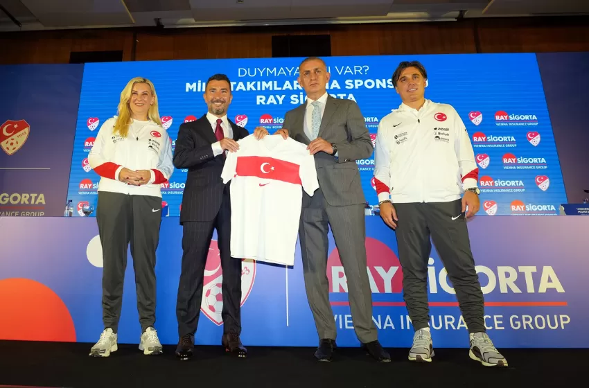 Ray Sigorta A Milli Takımlar Resmi Ana Sponsoru oldu