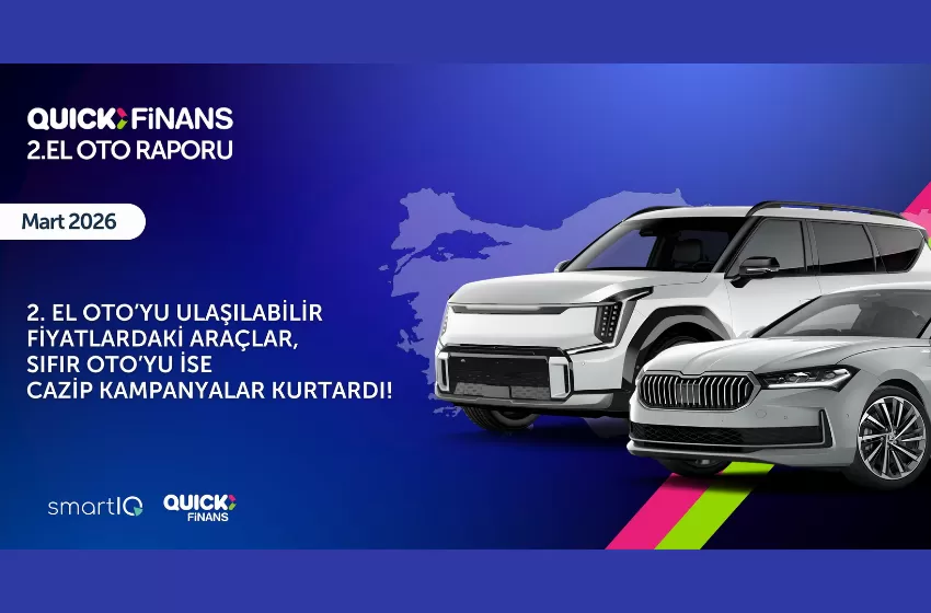  Quick Finans–SmartIQ 2. el oto raporunda mart verileri açıklandı
