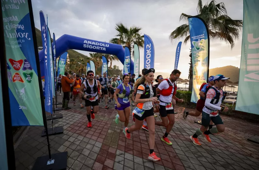  Anadolu Sigorta Marmaris Ultra Trail’de sağlıklı yaşam vurgusu